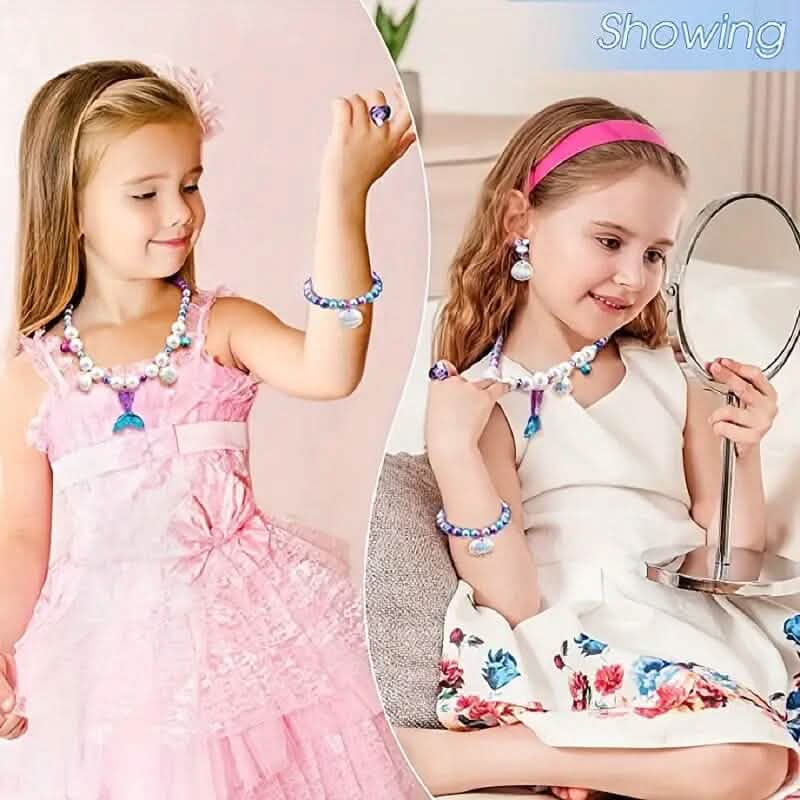 Mermaid-Themed Jewelry Set for Youngsters