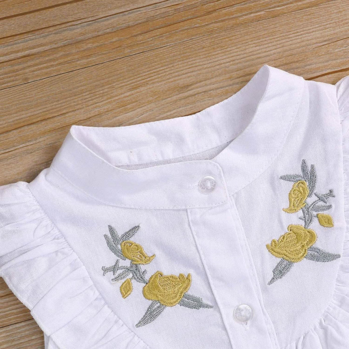2-Piece: Baby Girls Outfits Clothes T-Shirt Vest Tops + Shorts Pants