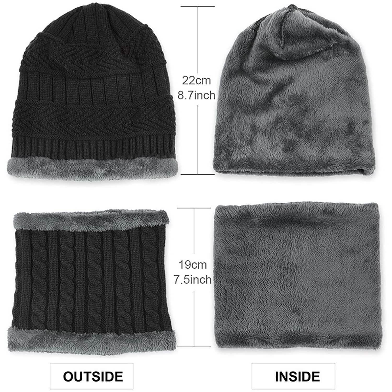 Children's Winter Hat and Scarf Set