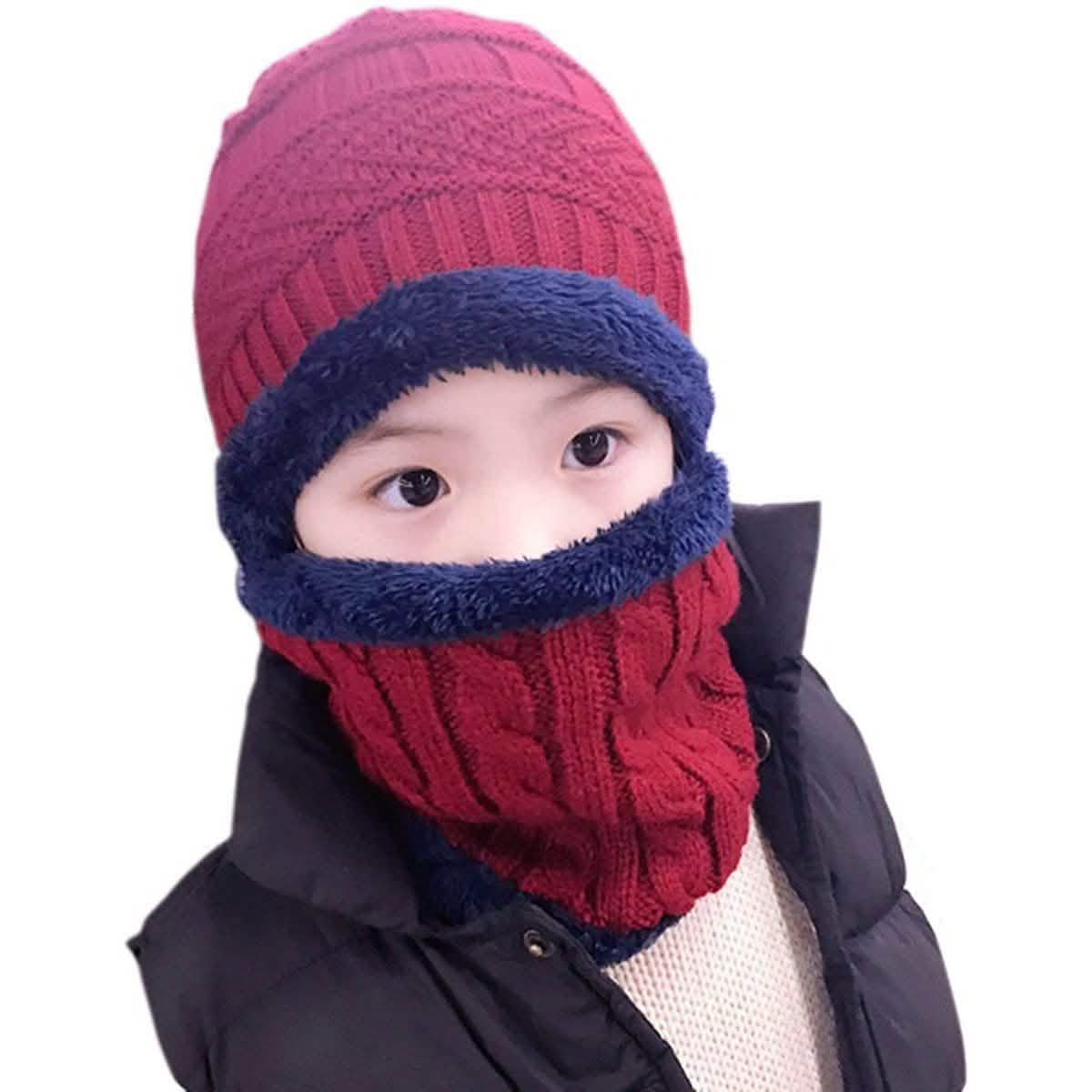Children's Winter Hat and Scarf Set