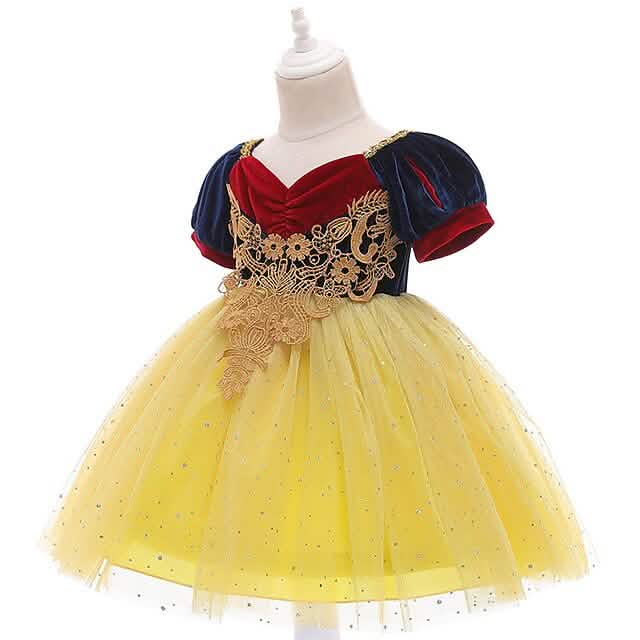 Snow White Fairytale Princess Cosplay Costume Dress